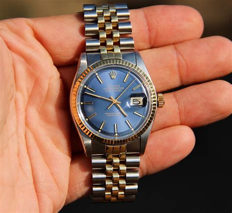 rolex two tone 1601|rolex datejust 1601 36mm.